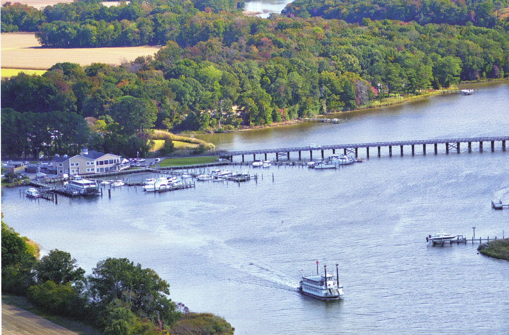 Home of the Choptank Riverboat Company Cruises