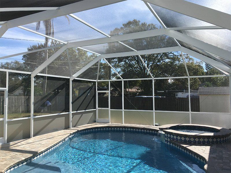 Privacy Screen Enclosure | St Pete, Largo, Seminole, Clearwater | Rescreen