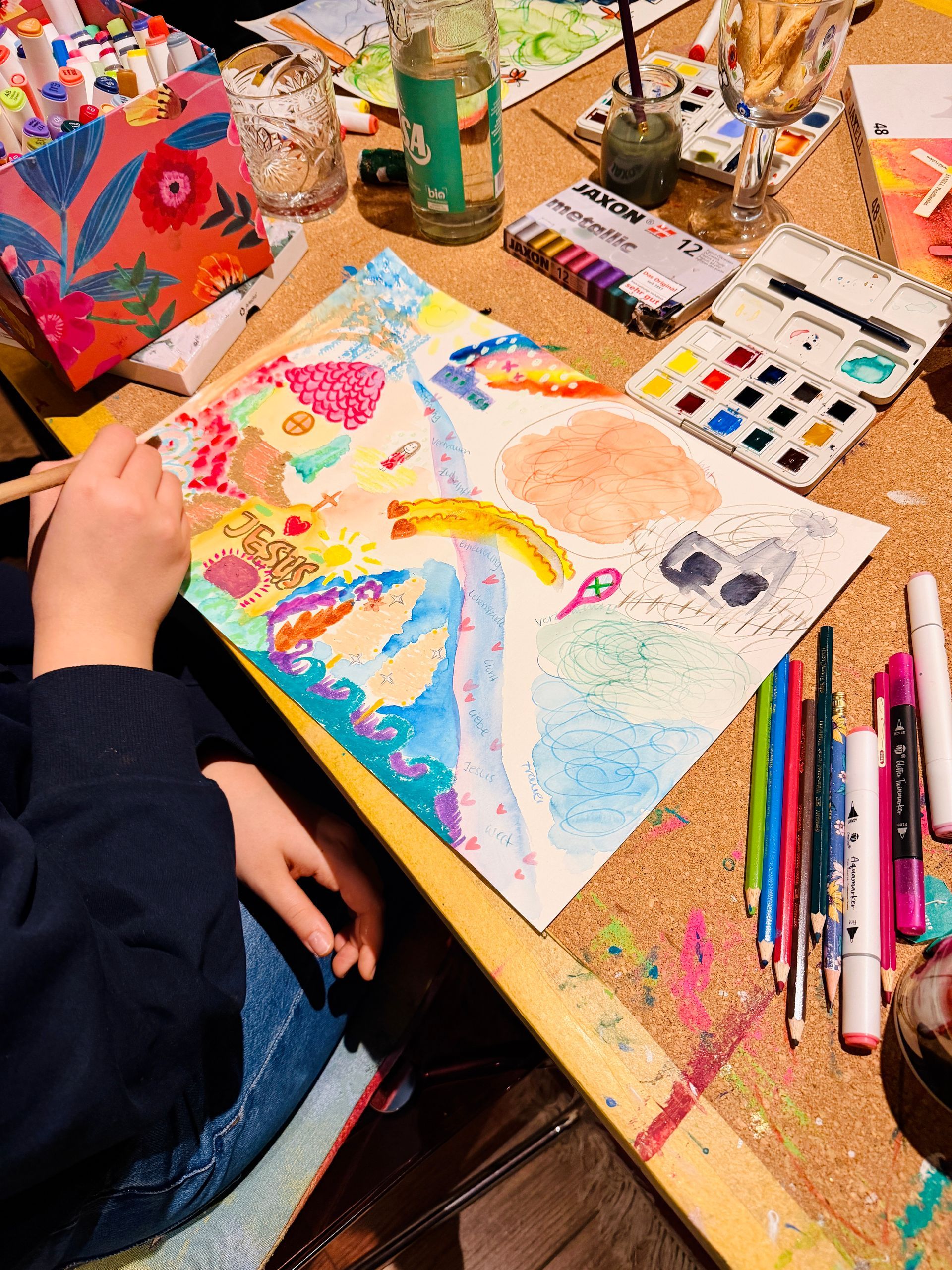 Christlicher Kunst-Workshop für Frauen – Kreativität und Gebet verbinden