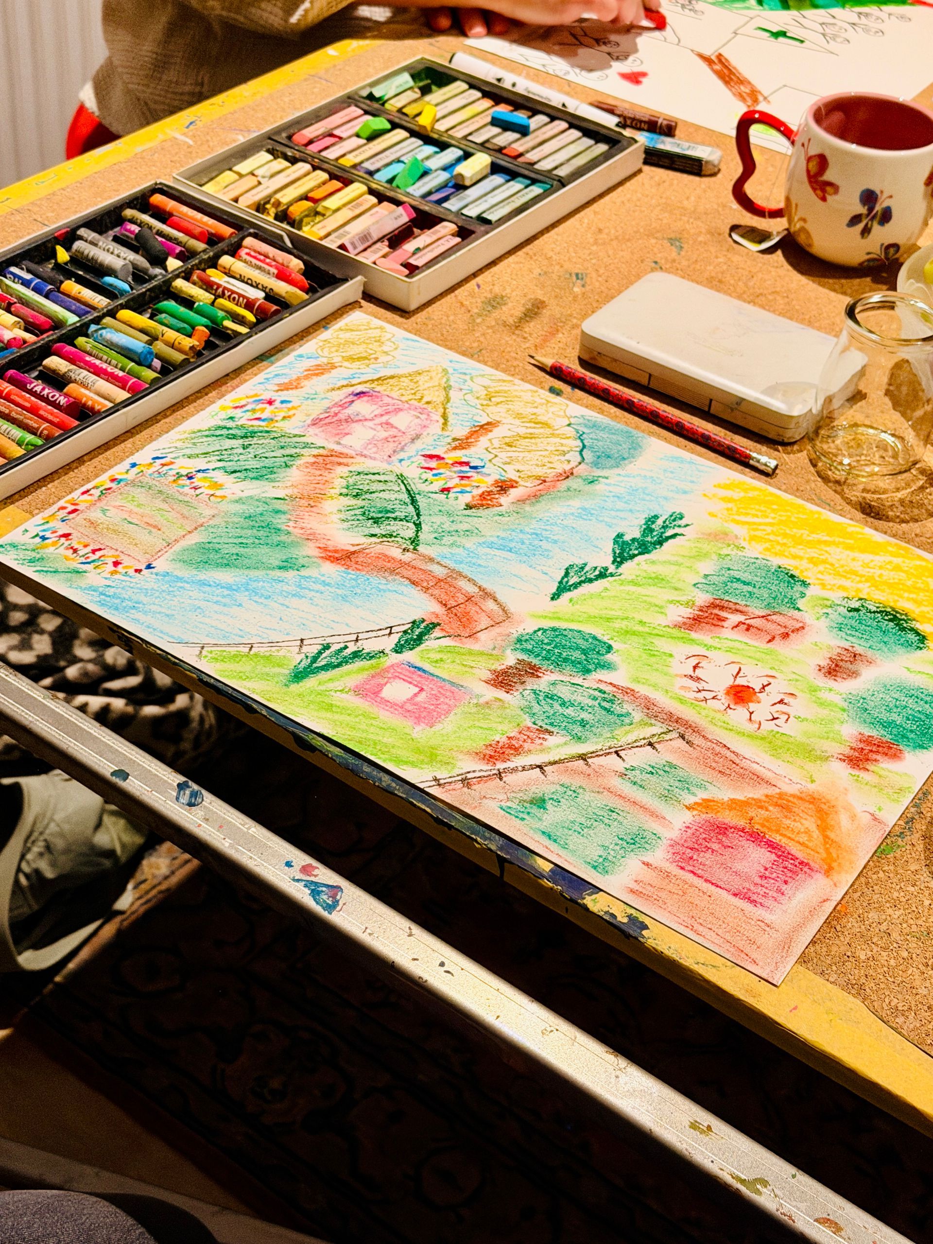 Hörendes Malen Kunstkurs Gott Gebet in Bramsche bei Osnabrück