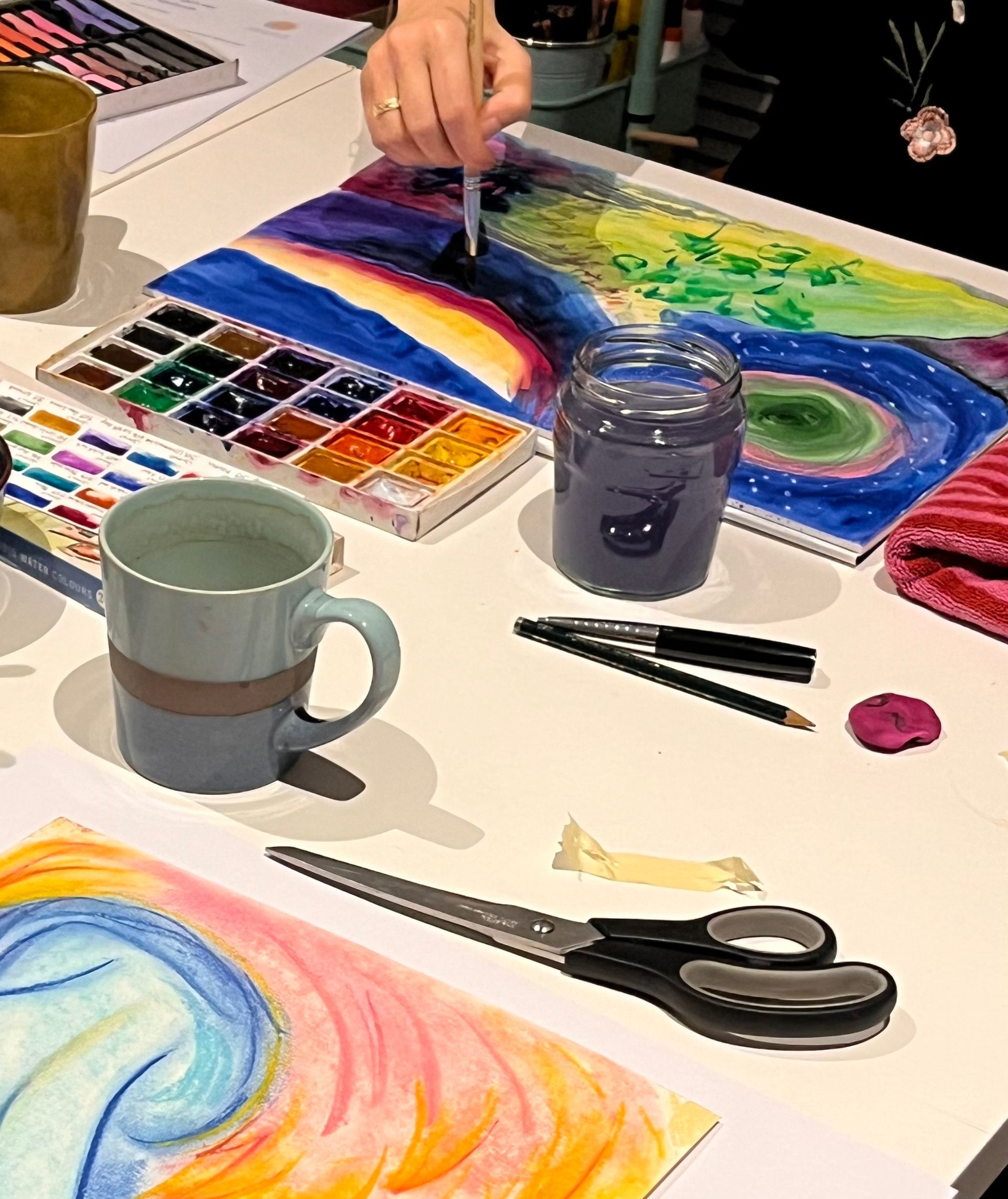 Intuitives Malen Workshop in Bramsche bei Osnabrück