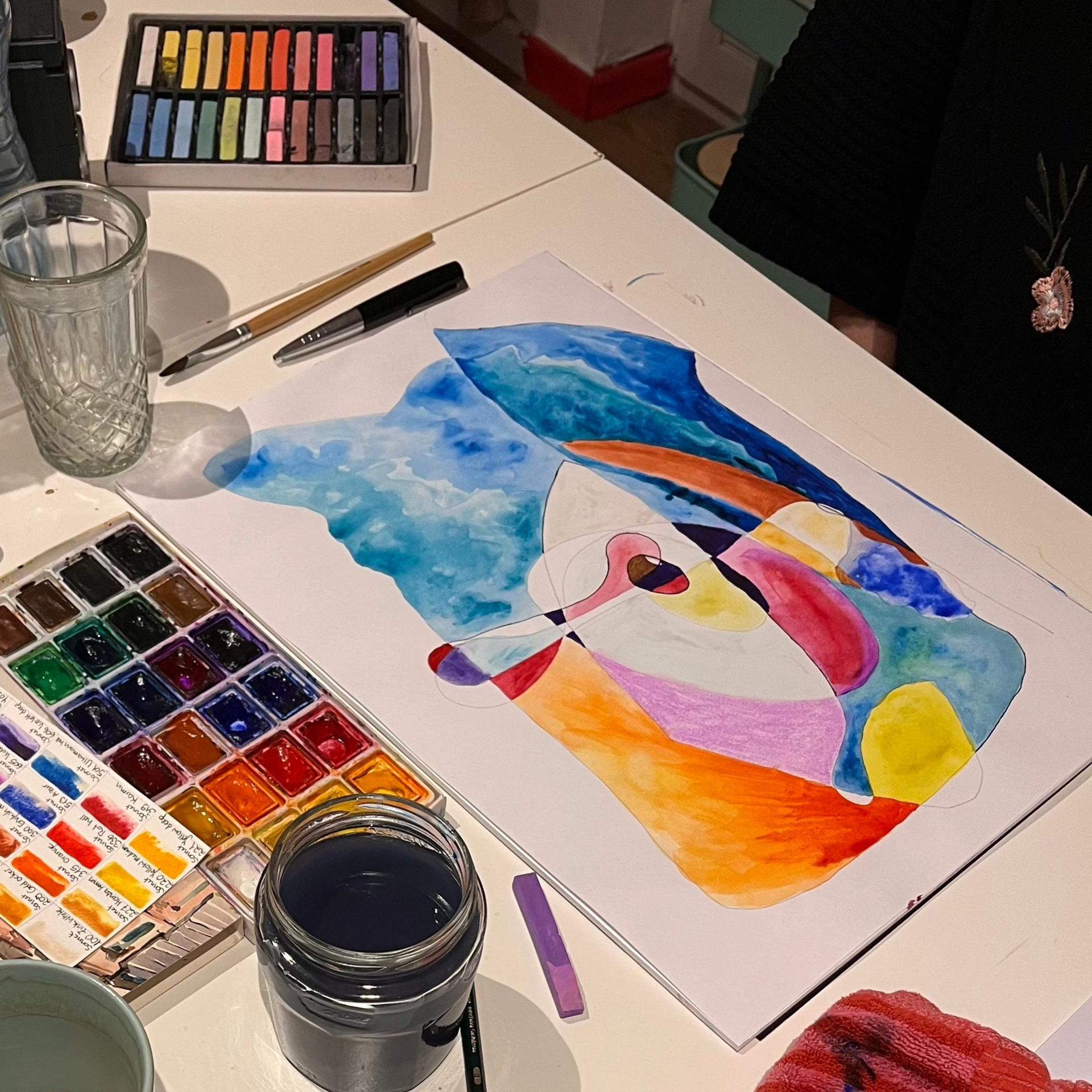 Intuitives Malen Workshop in Bramsche bei Osnabrück