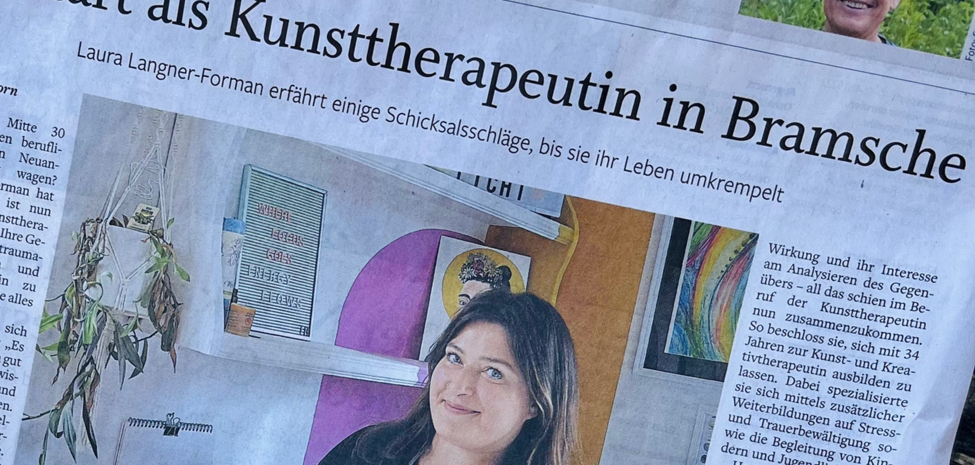 Laura Langner-Forman Kunsttherapie Bramsche Osnabrück