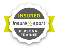 Badge: Insured - insure4sport - Personal Trainer