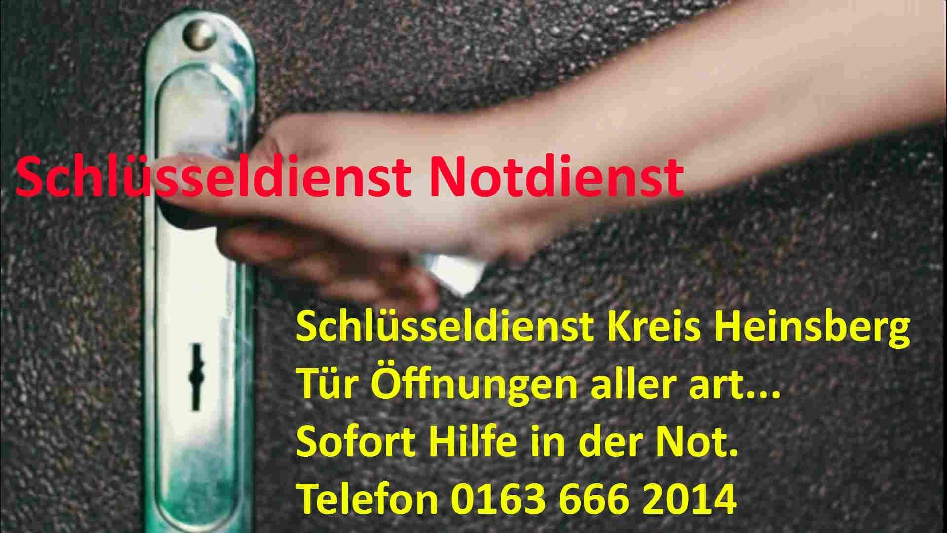 Schlüsseldienst Geilenkrichen - Notdienst Monteur Karl öffnet jede Türe