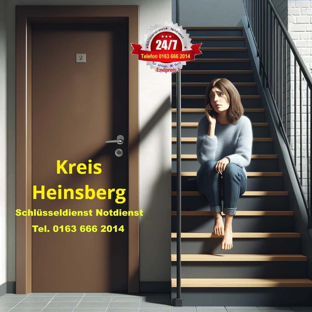 Schlüsseldienst im Kreis Heinsberg - Monteur Karl bietet Tür öffnen zum 80 Euro Endpreis an.
