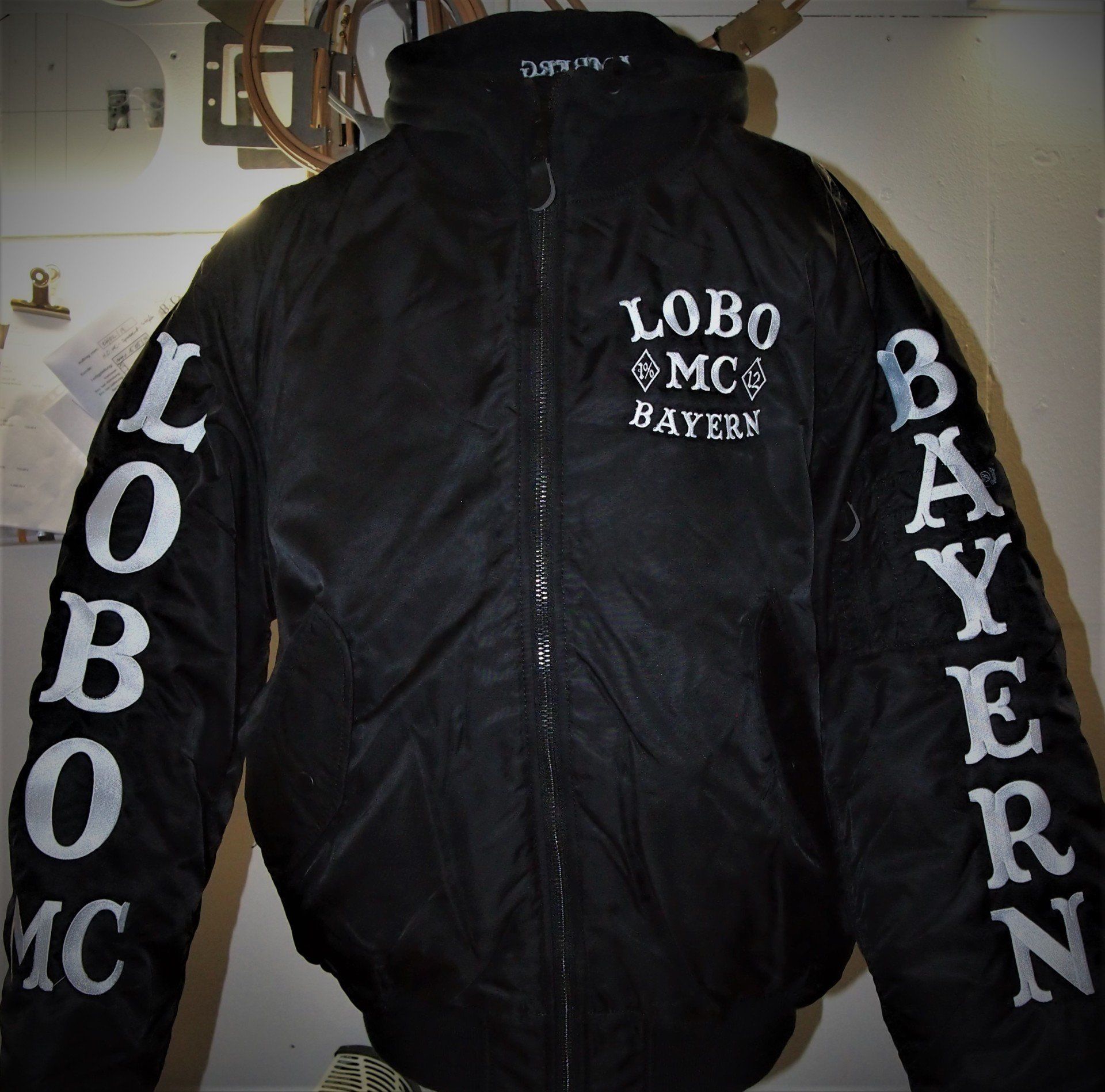 bomberjacke bestickt herren