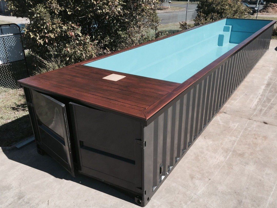 above ground container pools