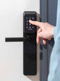 Bild von SALTO XS4 Pin-Code Beschlag, zum Einsatz im Hotelbereich geeignet.