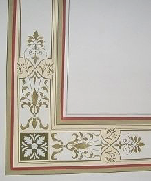 Schablonenmalerei - eine Restaurierung lohnt