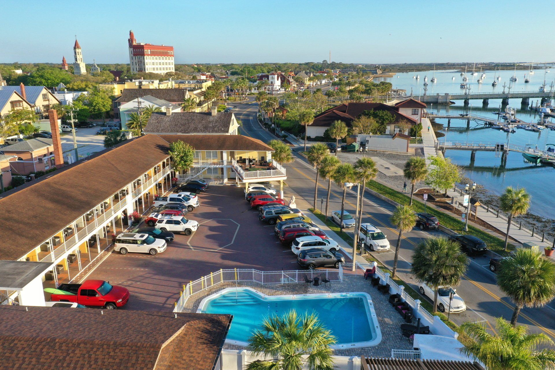 Waterside Hotel St. Augustine, FL Marion Motor Lodge Historic