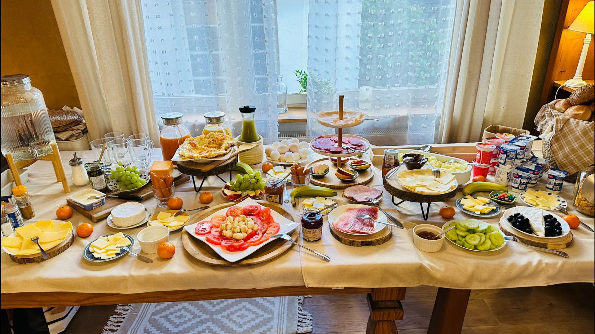 Individuelles Frühstücksbuffet für Gruppe - Beispiel