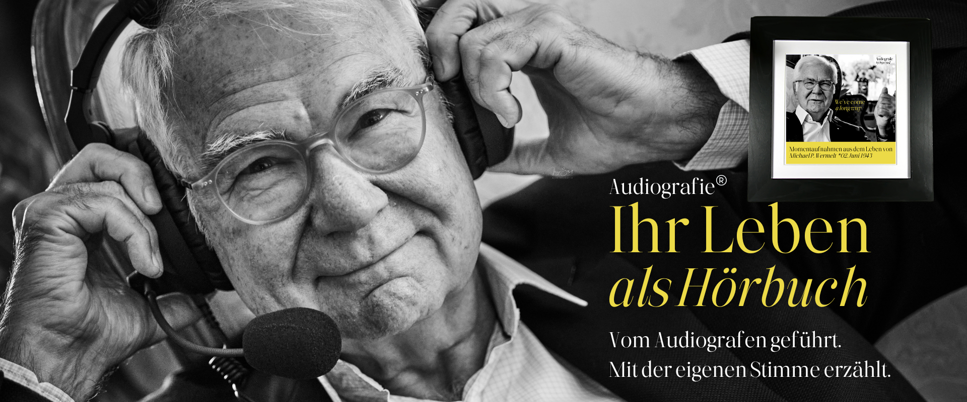 Ihr Leben als Hörbuch - Audiografie 