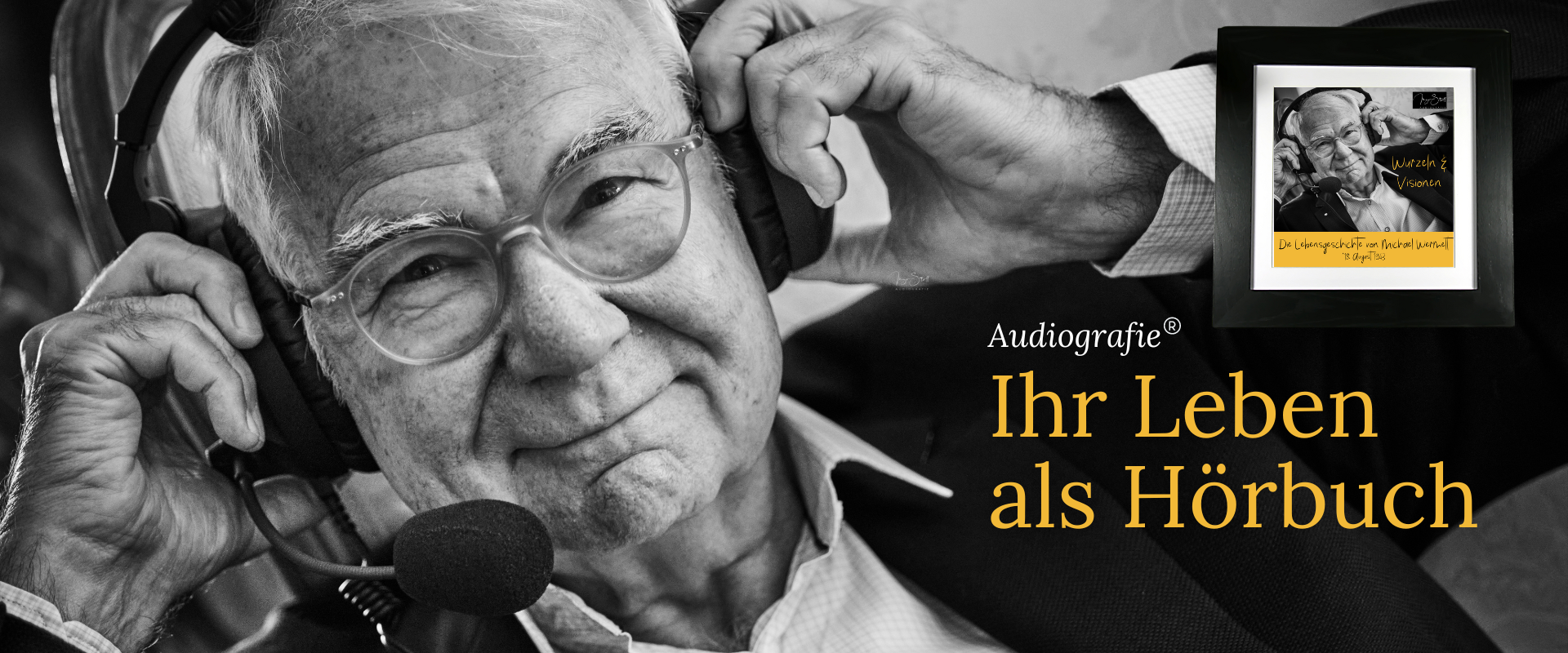 Audiografie - Ihr Leben als Hörbuch