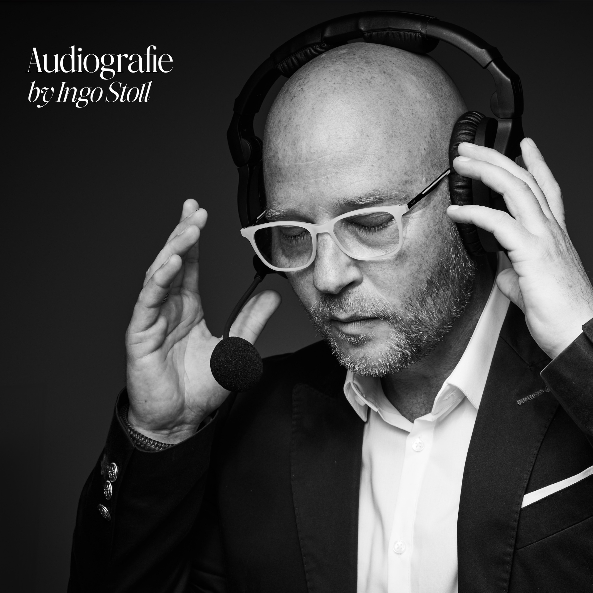 Titelbild der Audiografie von Uwe Paris mit dem zusätzlichen Stempel