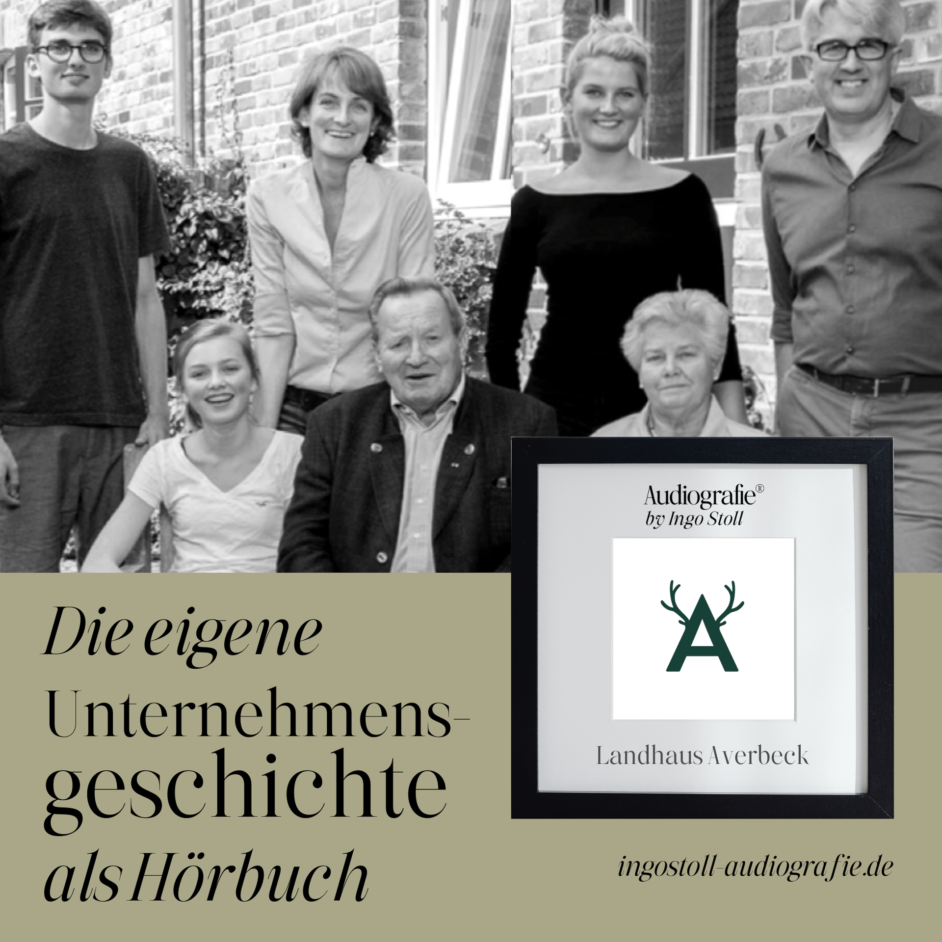 Im audiografischen Studio: Laptop mit Schnittprogramm und Sortierung der Inhalte auf Pappwänden