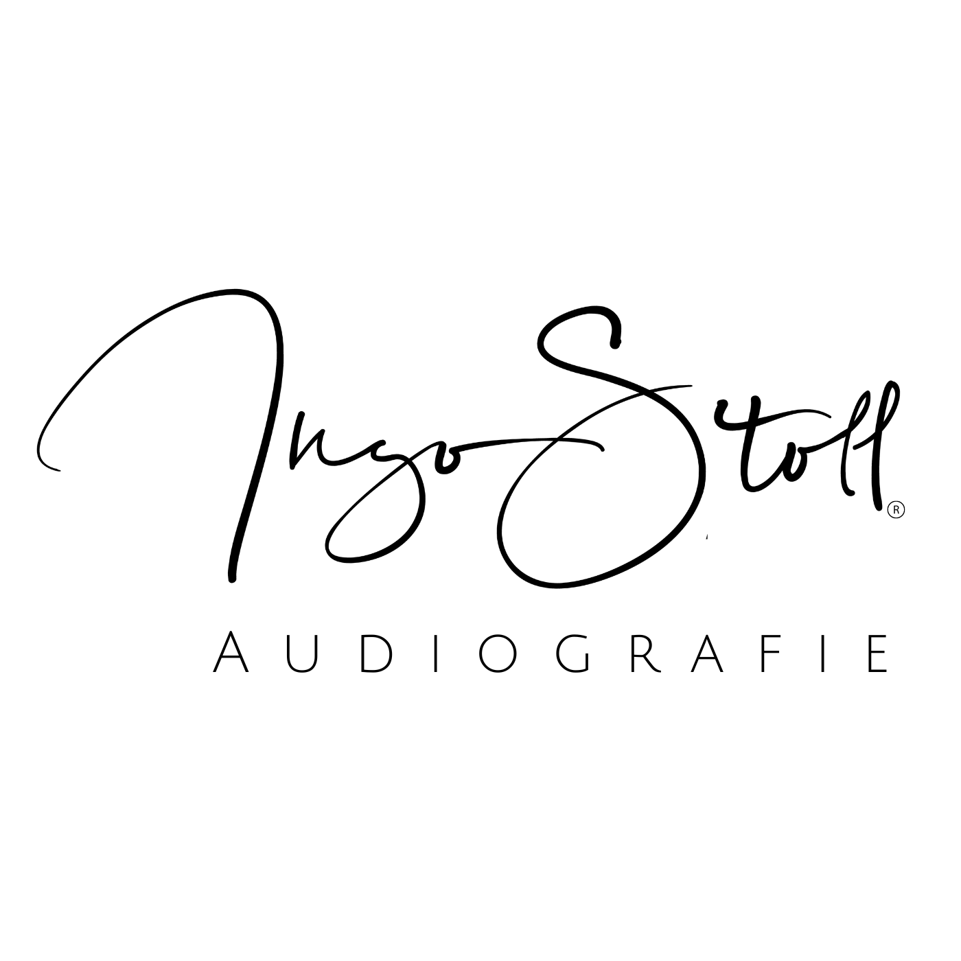 Das Logo von INGO STOLL Audiografie, s/w