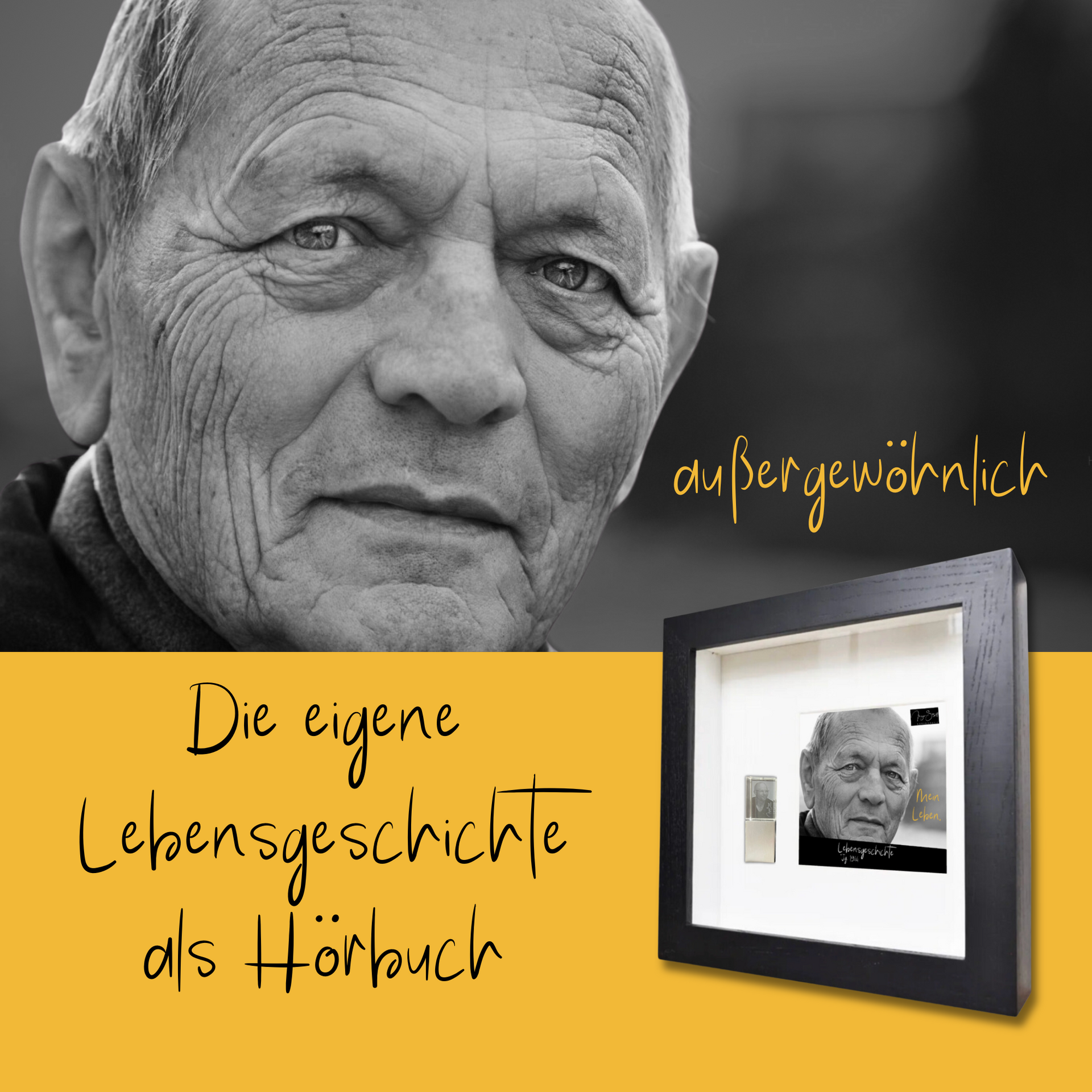 Außergewöhnlich - die eigene Lebensgeschichte als Hörbuch