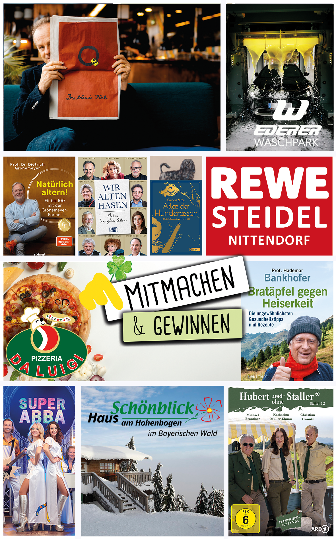 Ihr Gewinnspiel von GESUND in der Region! Mitmachen und gewinnen!