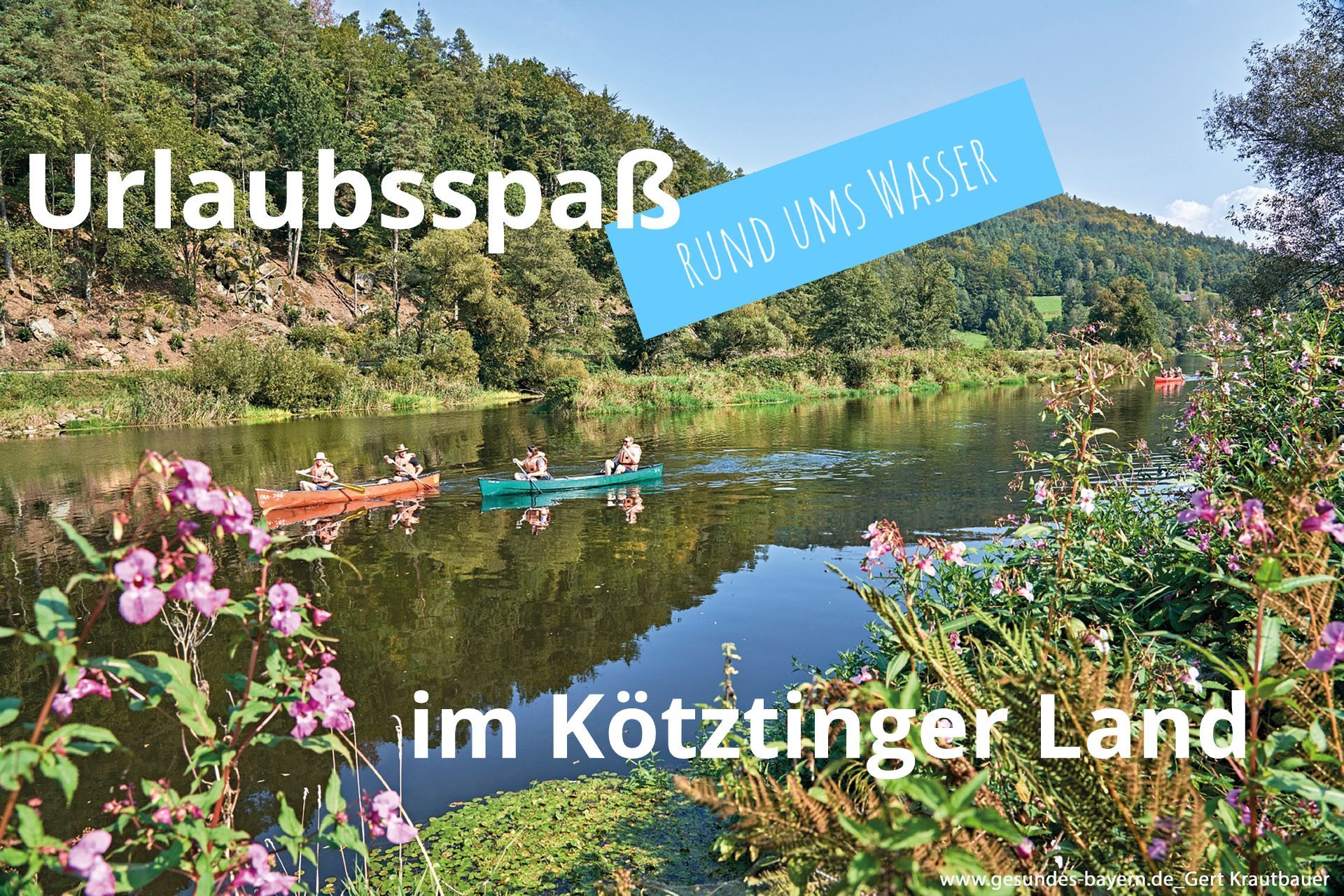 Urlaubsspaß rund ums Wasser im Kötztinger Land