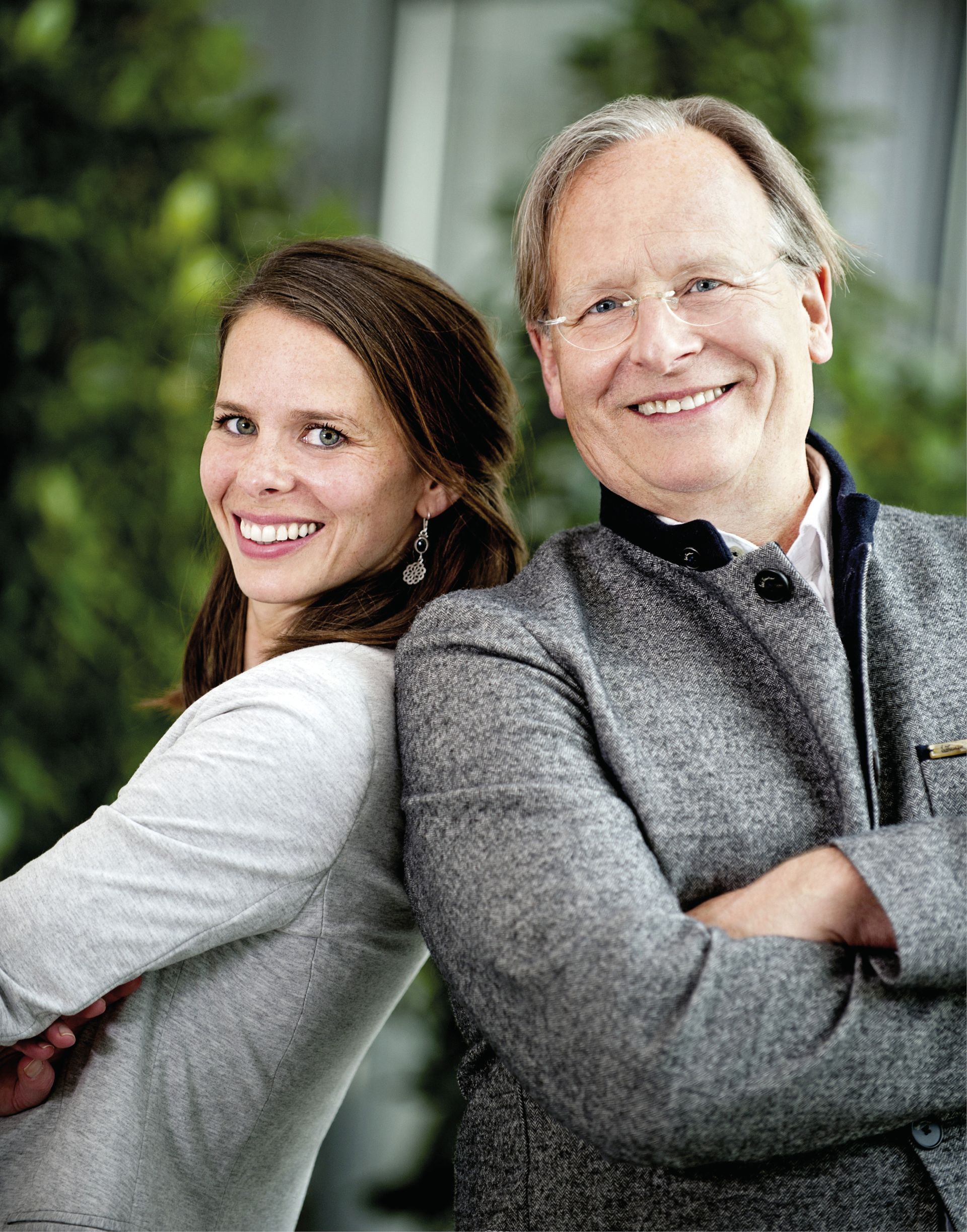 Prof. Dr. Dietrich Grönemeyer und seine Tochter Frederike