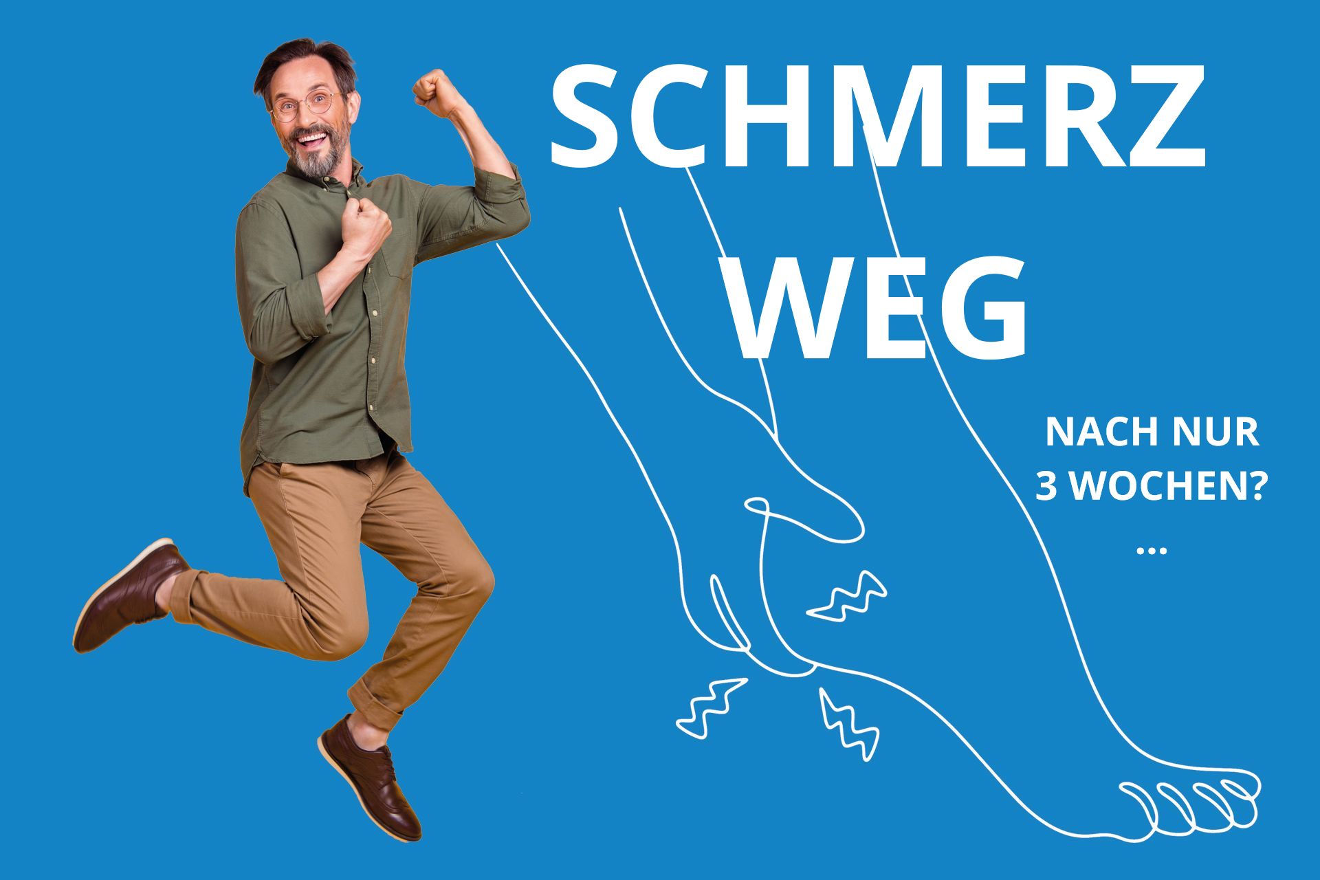 SCHMERZ WEG - nach nur 3 Wochen?