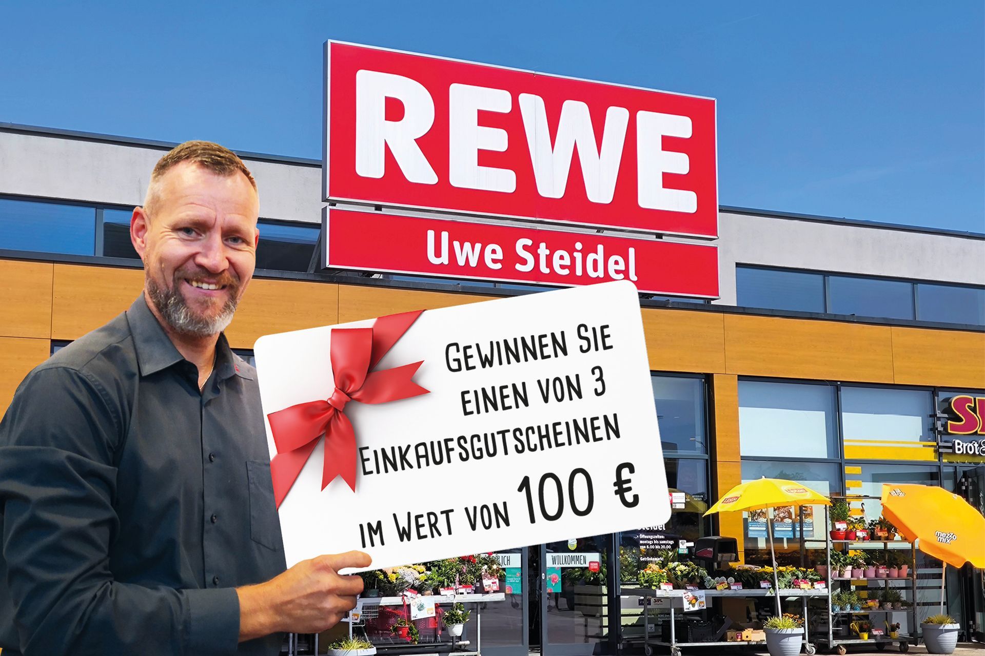 Rewe Steidel Verlosung