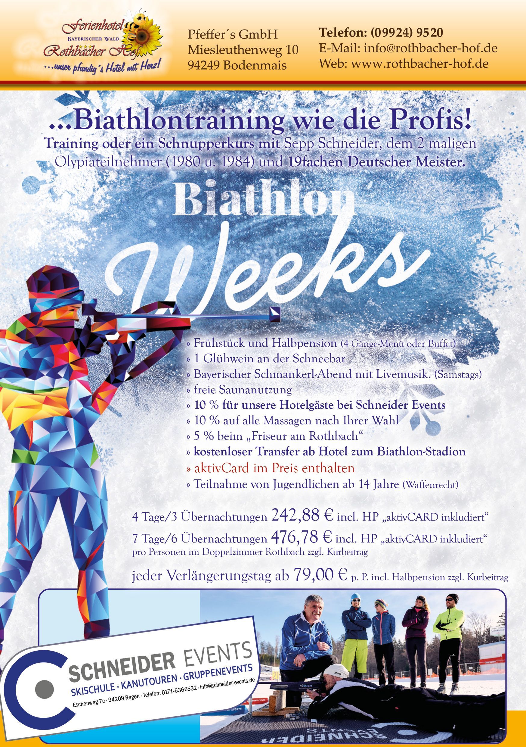 Biathlon weeks im Rothbacher Hof