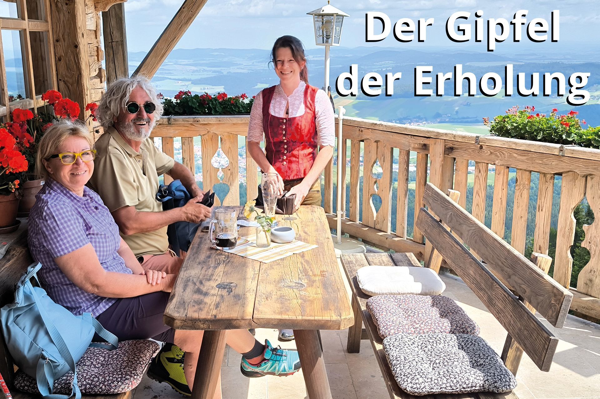 Der Gipfel der Erholung - Berghaus Schönblick am Hohenbogen