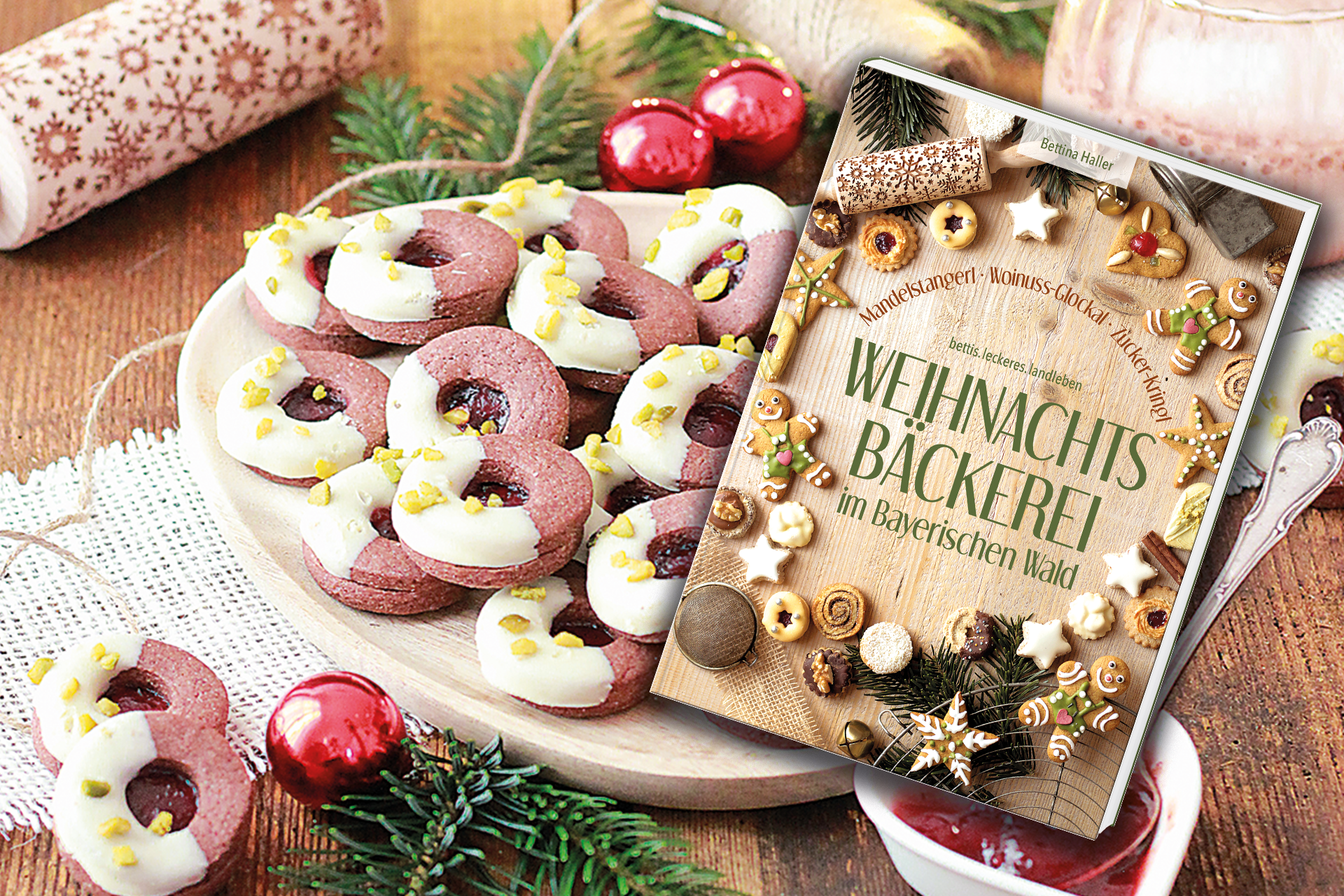 (C)Bettina Haller Bettina Haller Weihnachtsbäckerei im Bayerischen Wald Verlosung