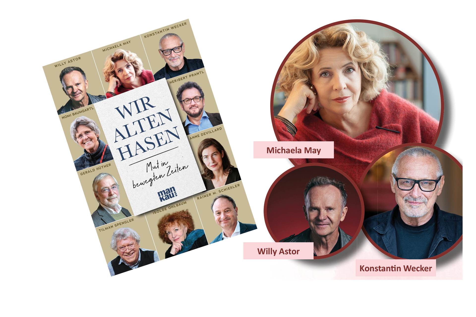 (C) © Michaela May/Christian Weiss; Konstantin Wecker/Daniela Pfeil; Willy Astor/Nils Schwarz Wir alten Hasen - Verlosung