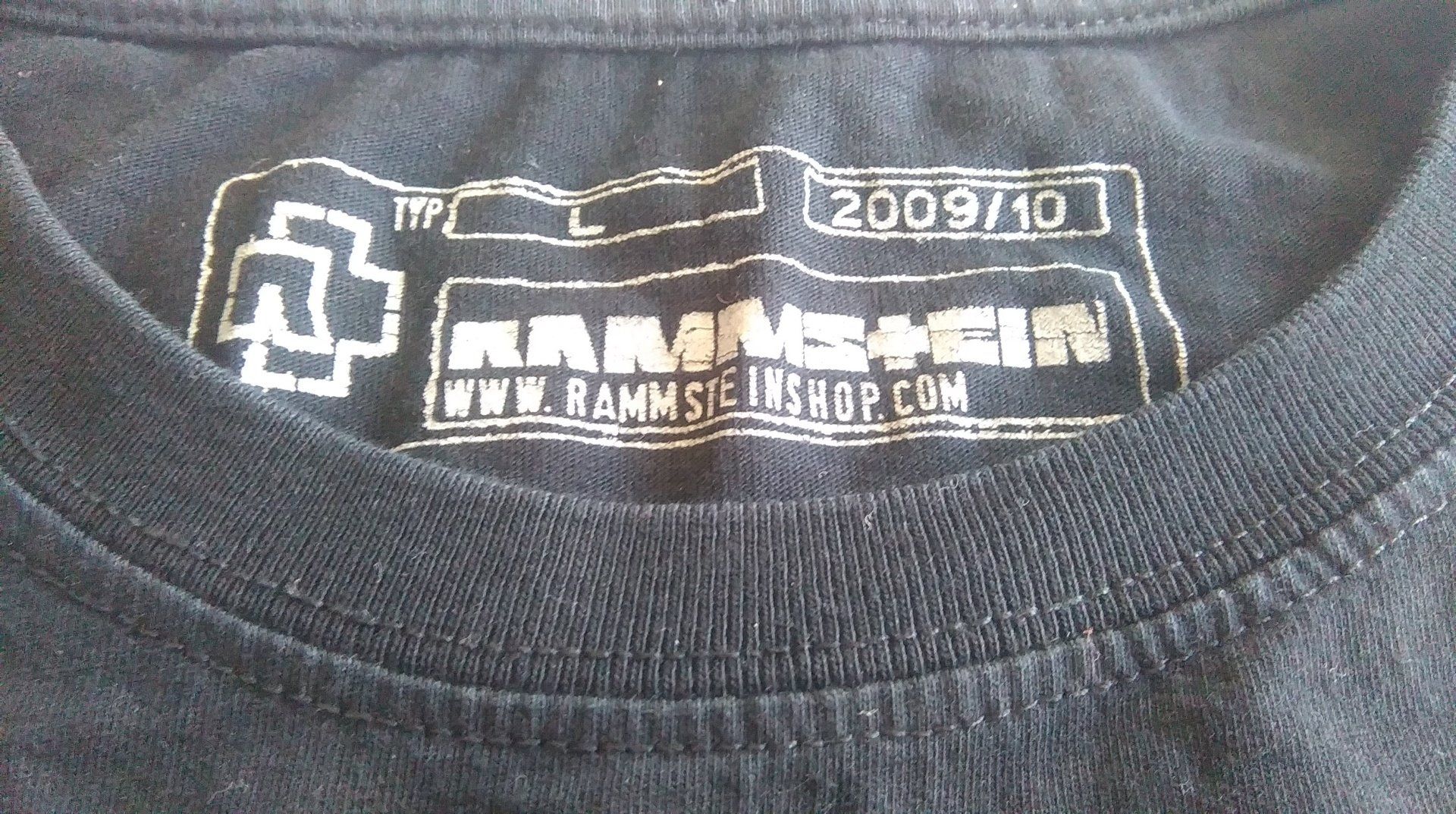 Rammstein Liebe ist für alle da T shirt 2009 | Memorabilia Vintage