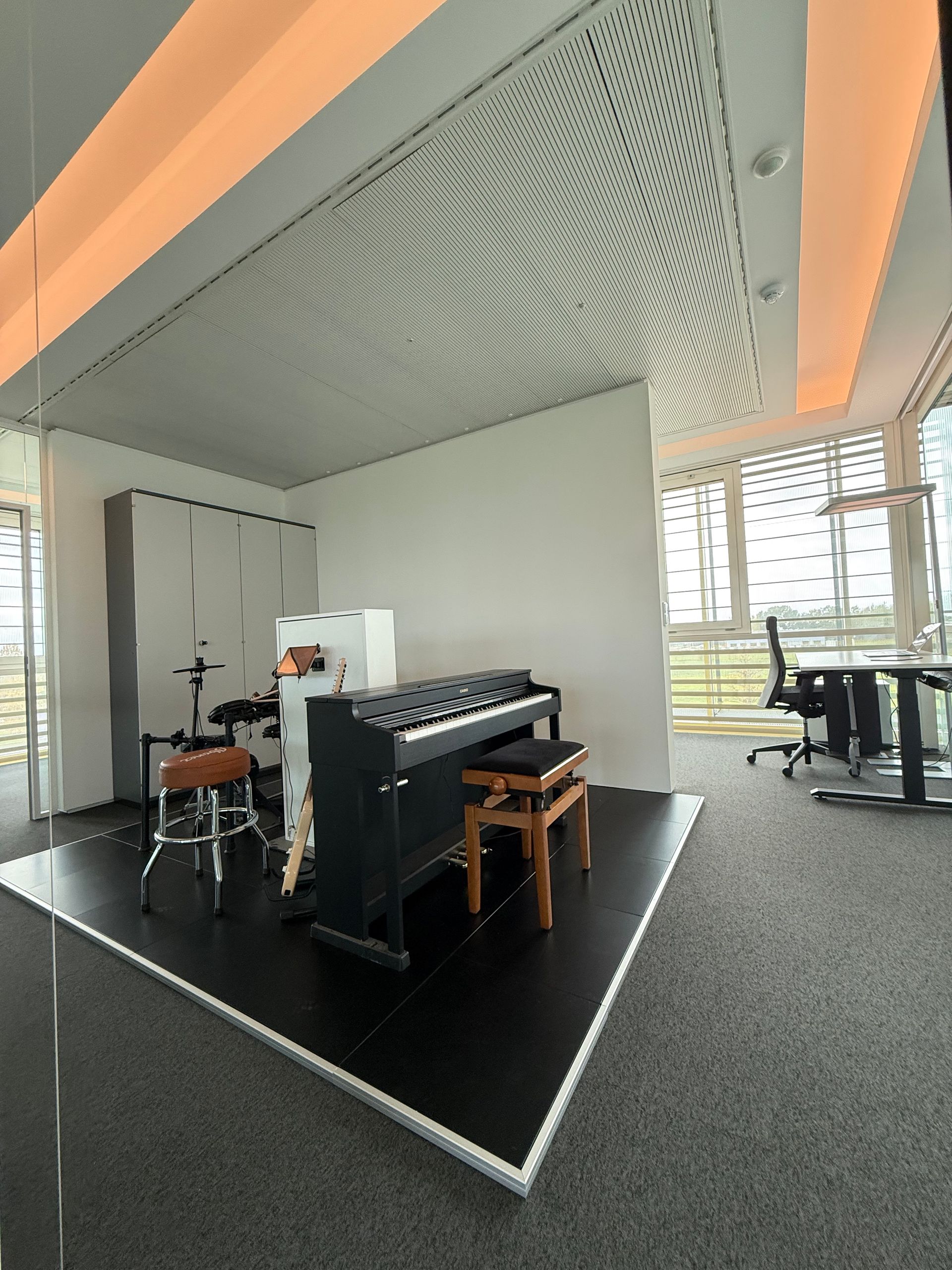 Sound Circle-Plattform im Büro