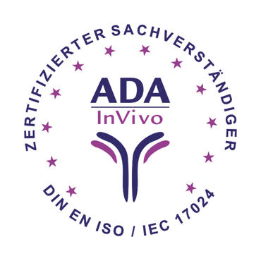 Zertifizierung ansehen ADA InVivo zertifiziert nach DIN EN ISO / EC 17024