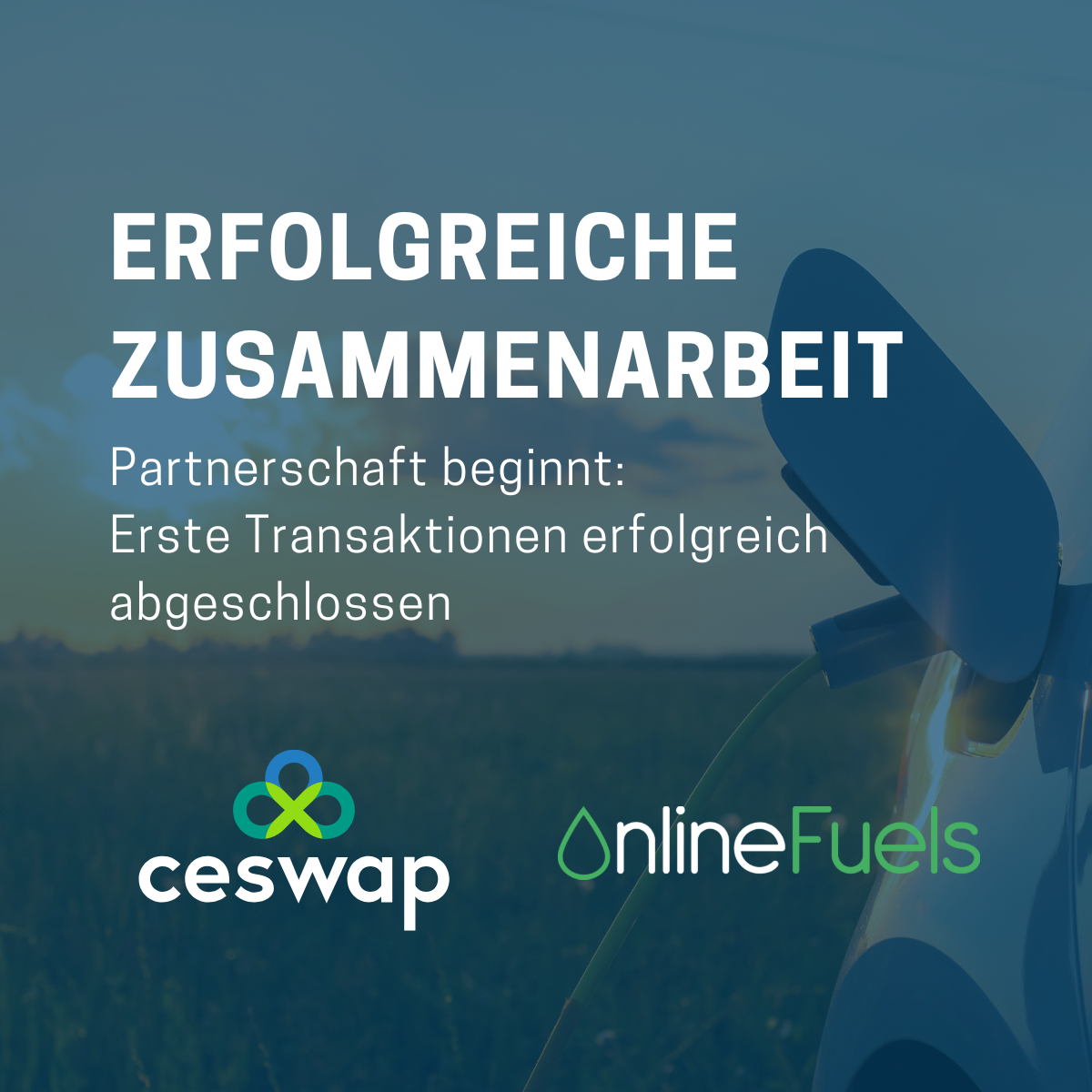 Start der Kooperation mit OnlineFuels: Digitalisierung und Effizienz im THG-Quotenmarkt voranbringen