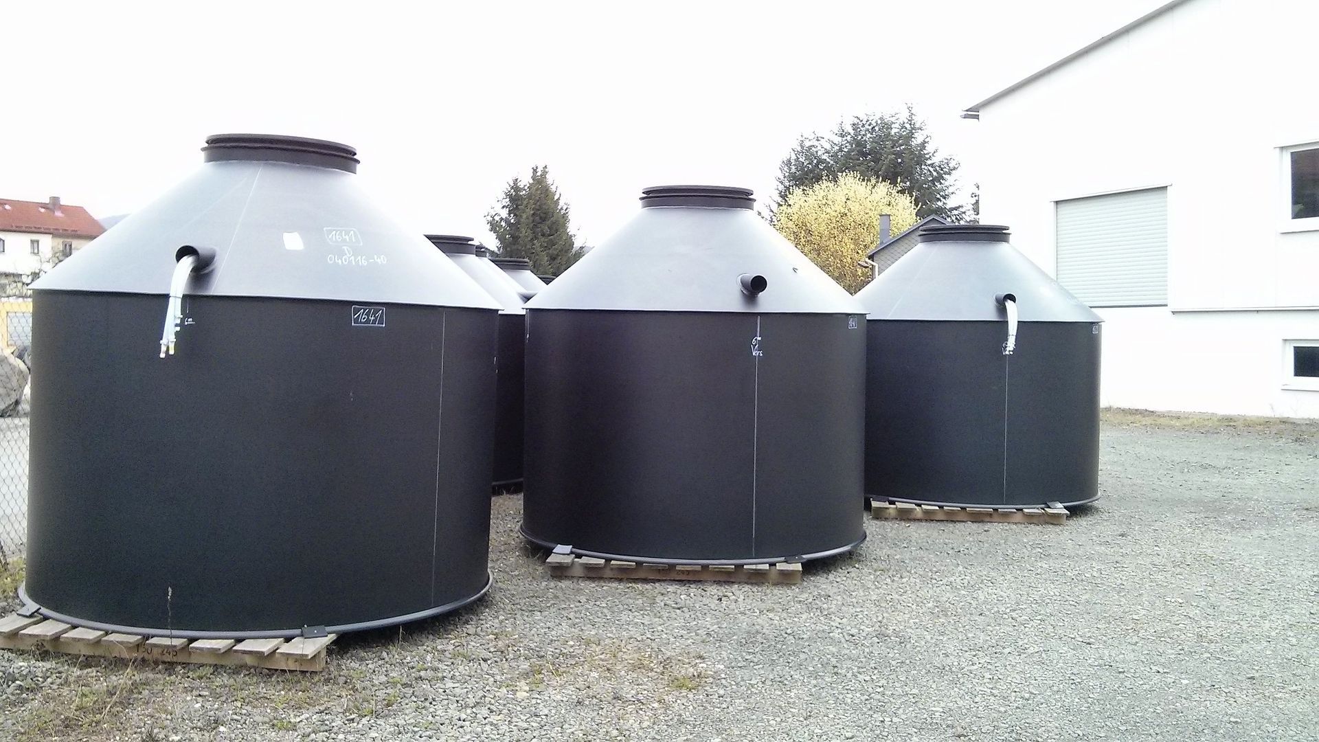 Abwassertanks Produktionälter