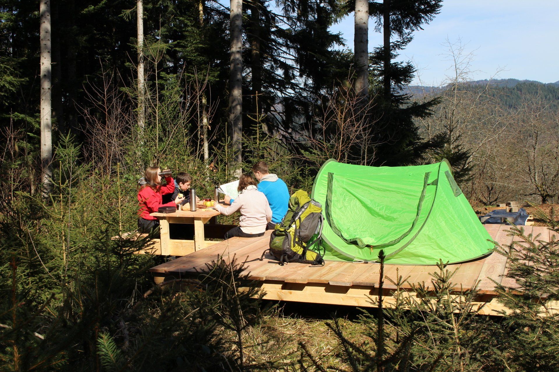 Trekking Camp Schwarzwald