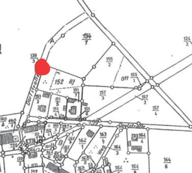 Alte Katasterkarte von Hanstorf