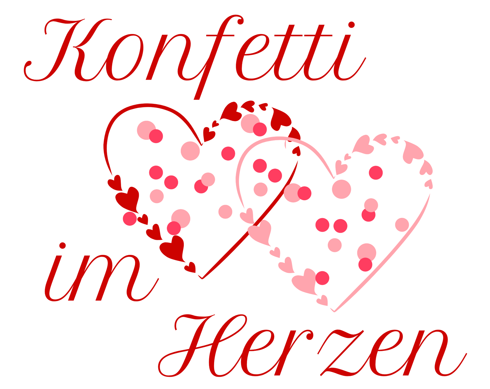Konfetti im Herzen - mein Signet