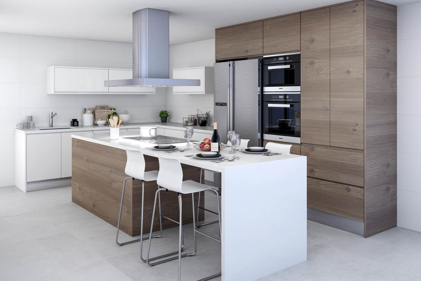 Cocinas Pequeñas para Apartamentos Madrid | Cocieco