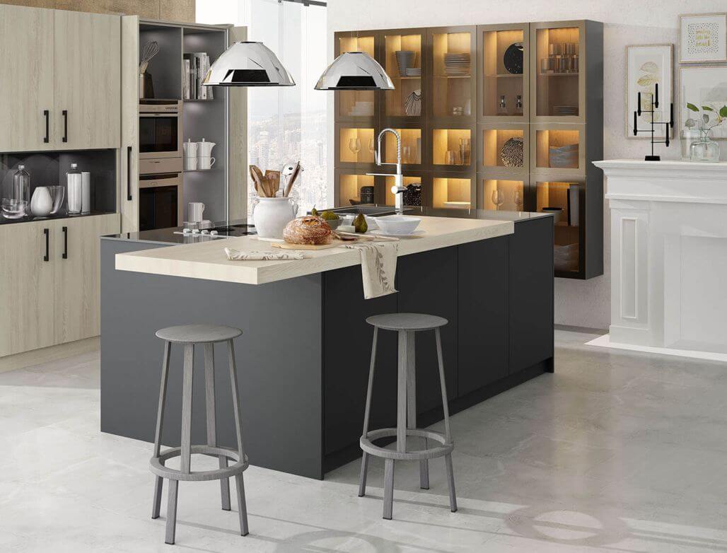 Cocinas COLORES 【 COMBINADAS 】 en Madrid | Cocieco