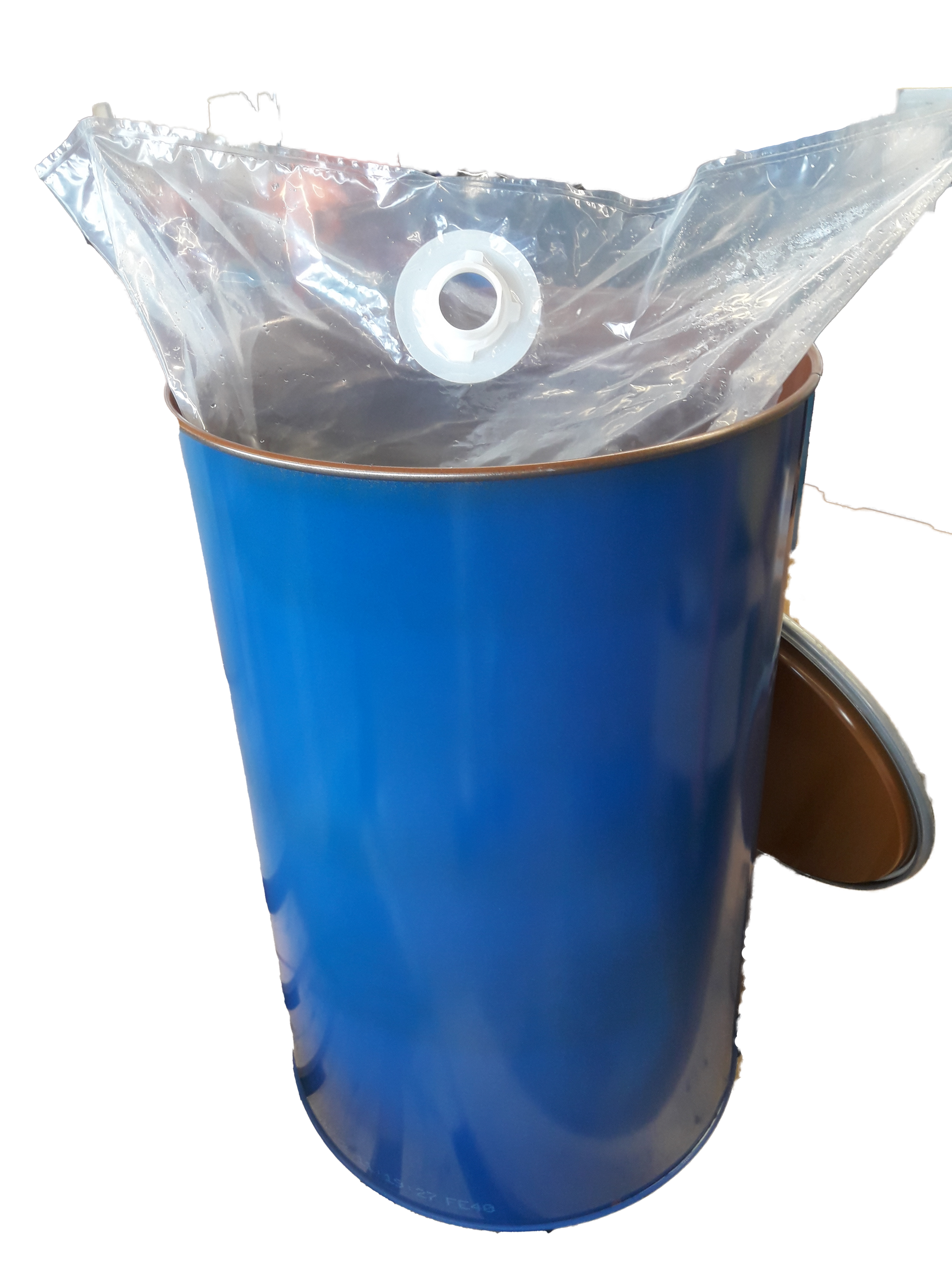 Rundbodeninliner geschlossen mit Einfüllstutzen