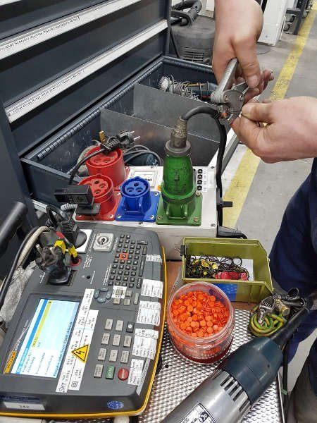 Elektrische Prüfungen nach DGUV V3