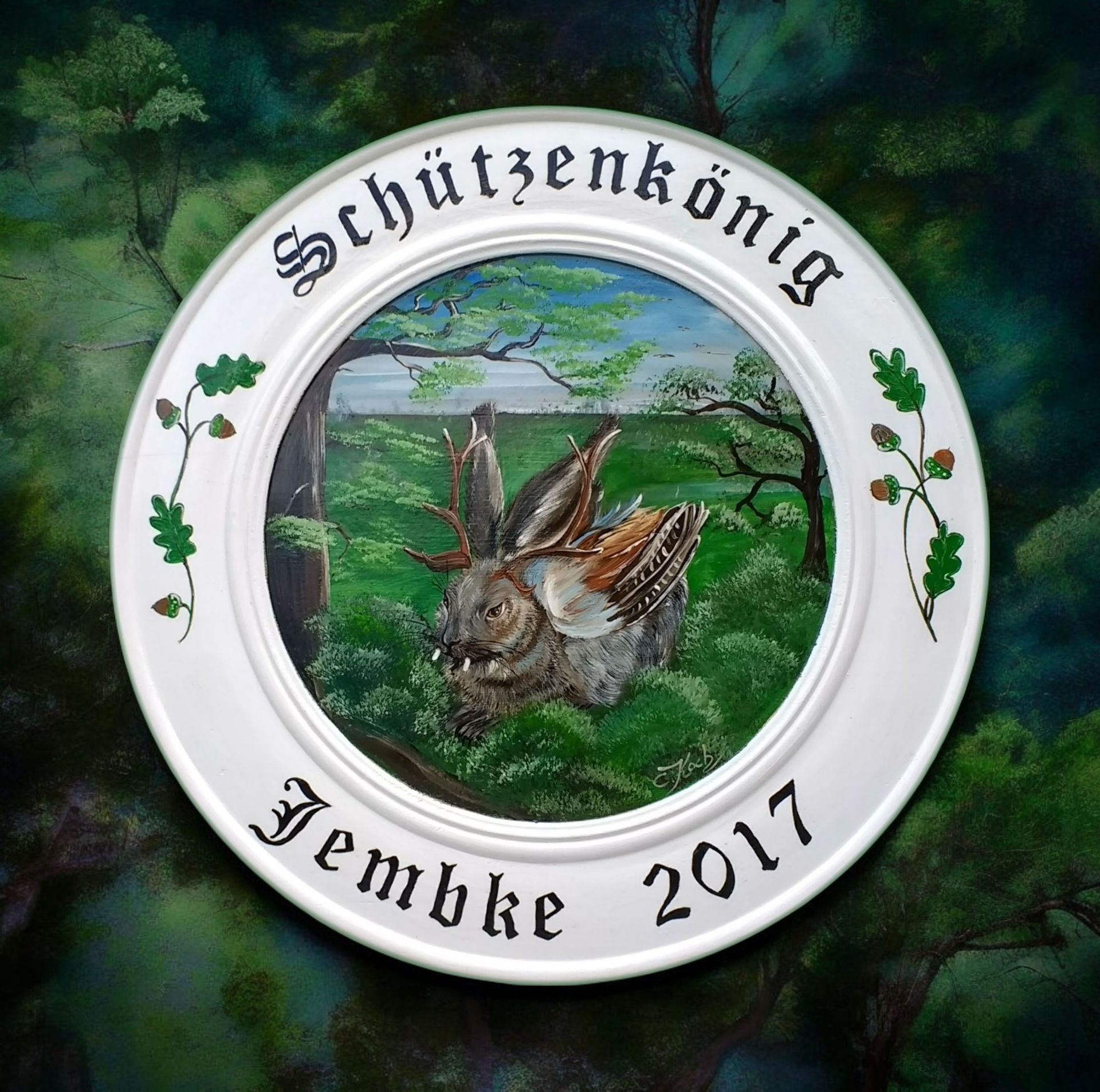 Die Legende der Wolpertinger: Ein Fabelwesen und seine Verbindung zu Schützen-Scheiben