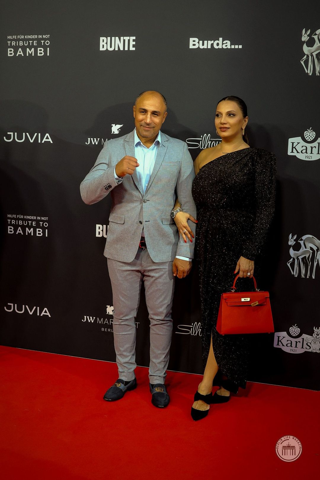 BAMBI - VERLEIHUNG 2024
Arthur Abraham mit Ehefrau Lusya Hovhannisyan
©Bernhard Labecki
BERLIN LIFE MAGAZIN
Pressefotos