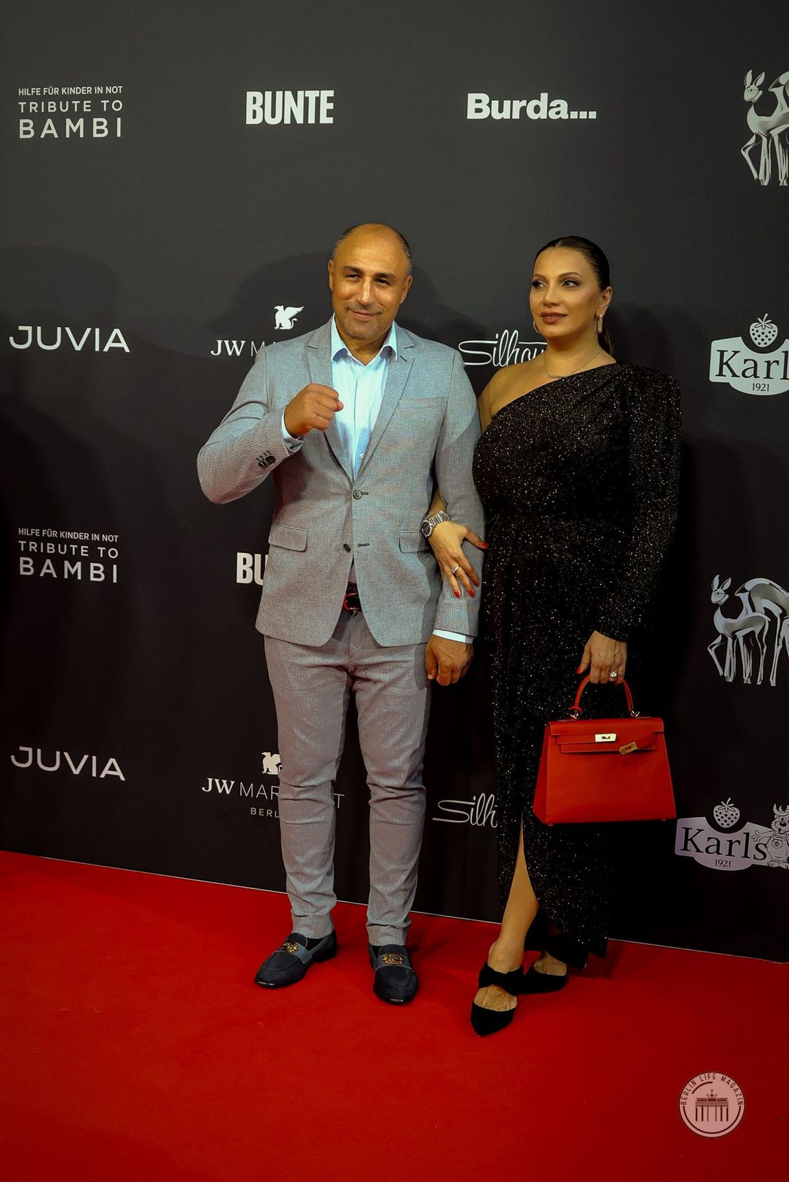 BAMBI - VERLEIHUNG 2024
Arthur Abraham mit Ehefrau Lusya Hovhannisyan
©Bernhard Labecki
BERLIN LIFE MAGAZIN