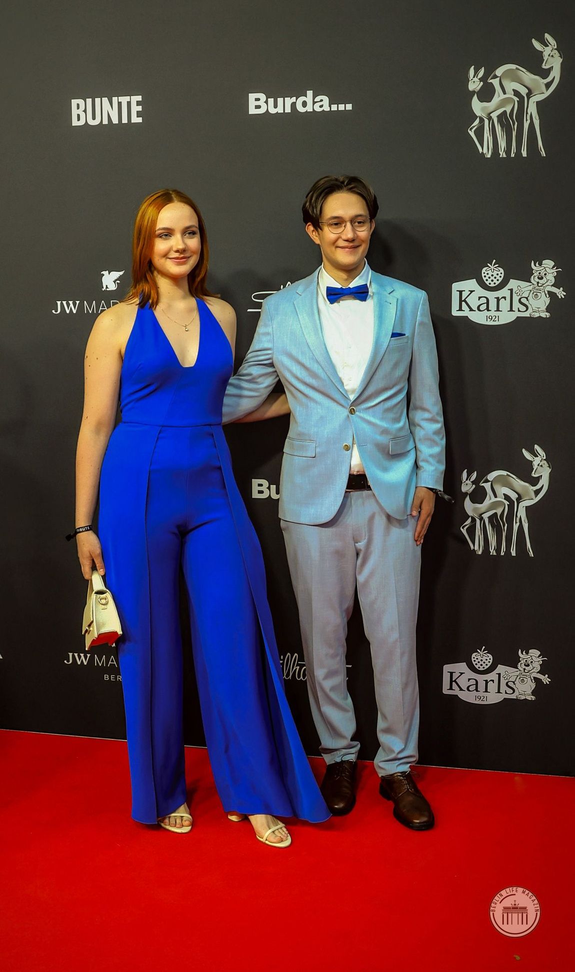 BAMBI - VERLEIHUNG 2024
Feodora Lüdemann und Jan Heuer
©Bernhard Labecki
BERLIN LIFE MAGAZIN