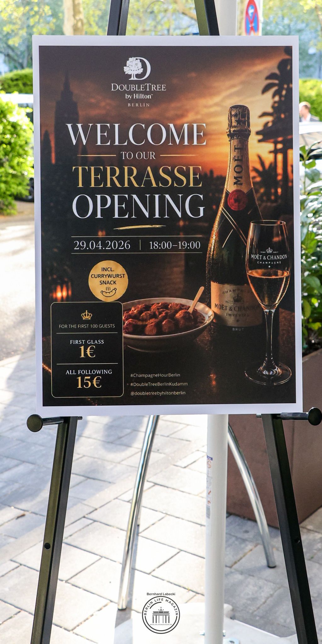 DoubleTree by Hilton Berlin
Terrace Opening 2026
©Bernhard Labecki
BERLIN LIFE MAGAZIN