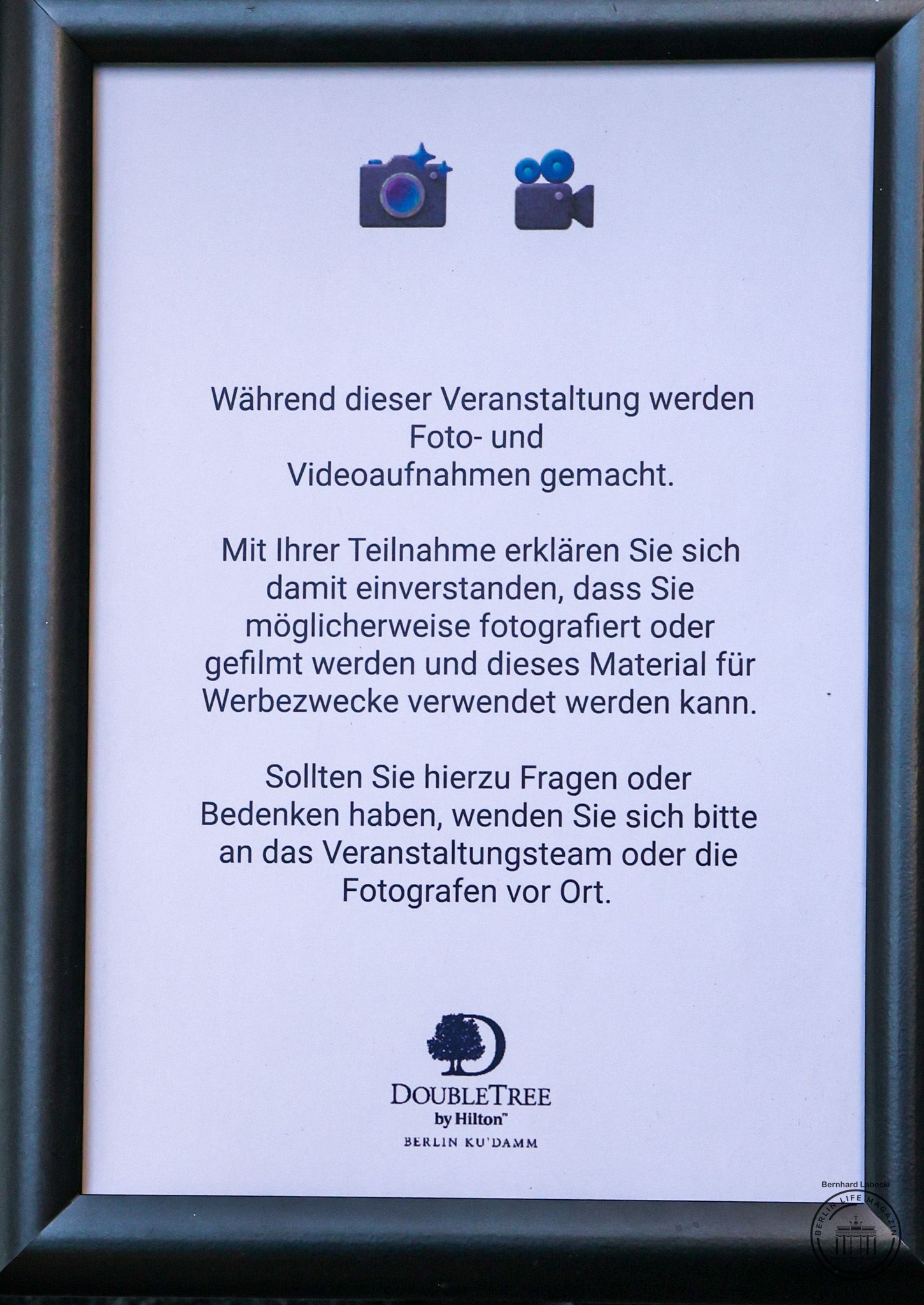 DoubleTree by Hilton Berlin
Terrace Opening 2026
©Bernhard Labecki
BERLIN LIFE MAGAZIN