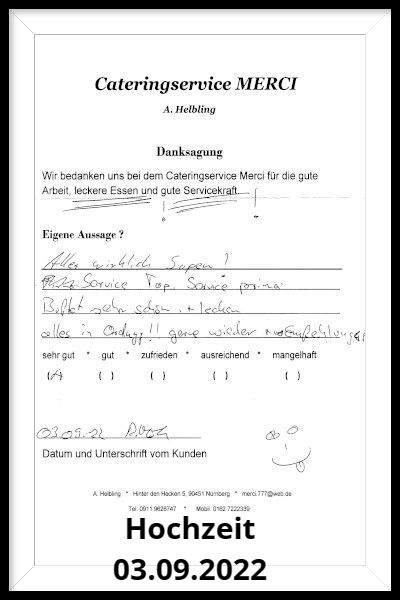 russisches catering 30.09.2022